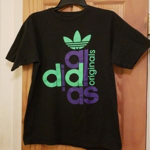 Old Skool Adidas Originals Tagless T-Shirt Sz. M